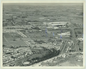 Aerial view of Dandenong